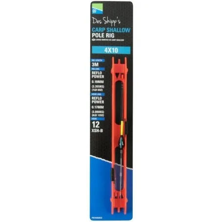Preston Des Shipp Carp Shallow Pole Rig