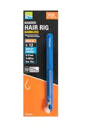 Preston KKH-B Banded Rigs 4″ Hook to Nylon