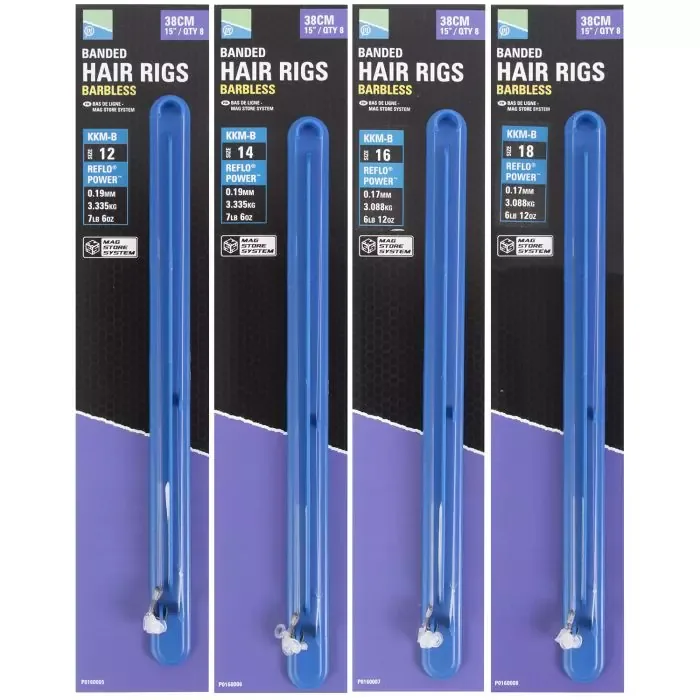 Preston MSS 15″ KKM-B Banded Hook to Nylon