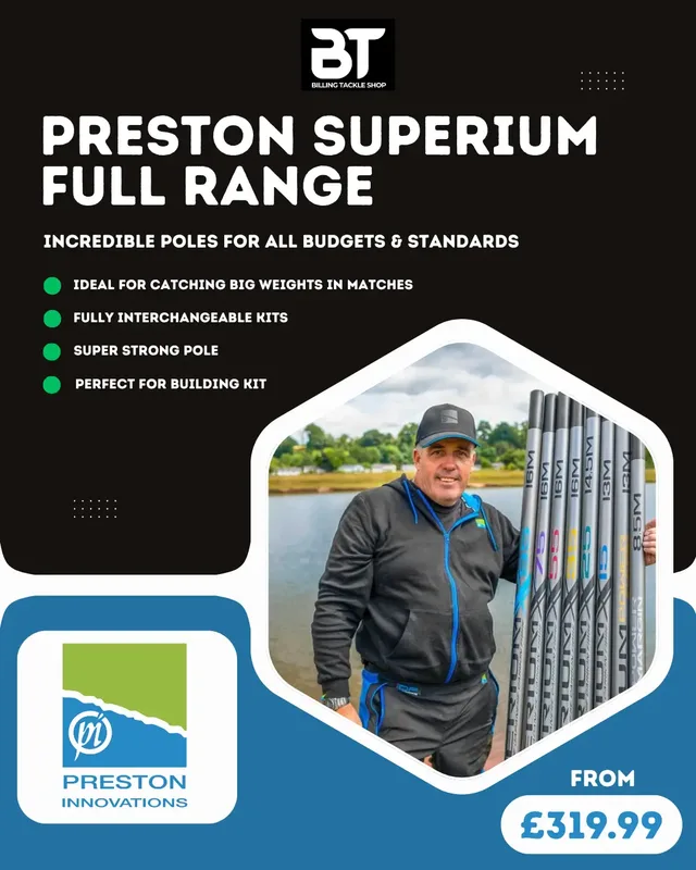 Preston Innovations Preston Euro XS Match 3000 13m Pole Package