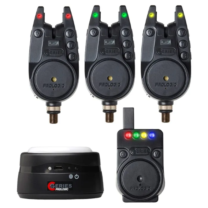 Prologic C-Series Pro 3+1+1 RGY Bite Alarm Set