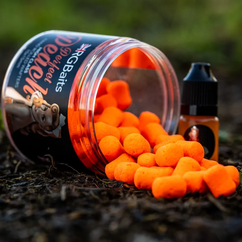 RG Baits High Class Wafters + Booster 10x15mm - Perfect Peach