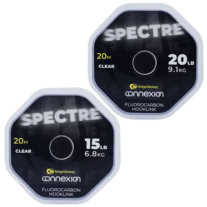 Ridge Monkey Ridgemonkey Connexion Spectre Fluorocarbon Hooklink 20m - 15lb