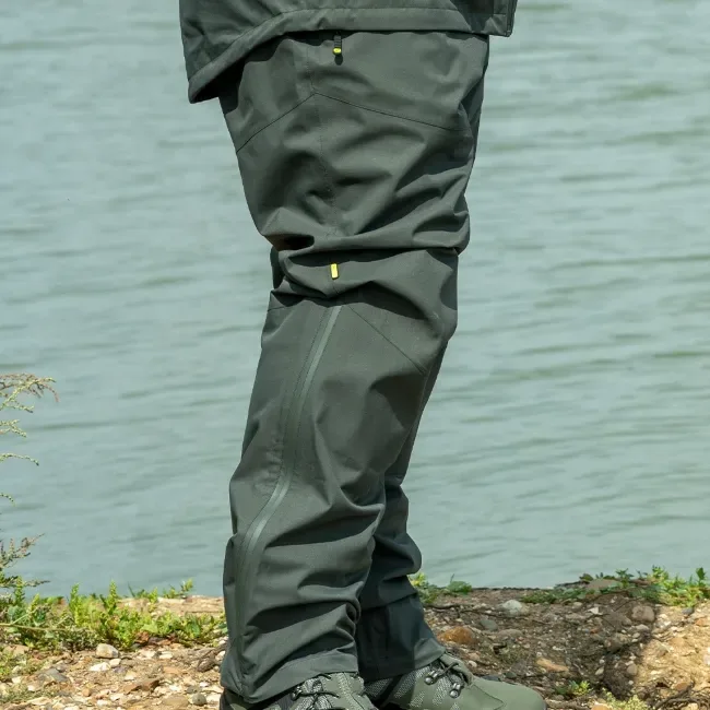 Ridgemonkey APEarel ThermaPro Waterproof Shell Trousers Green