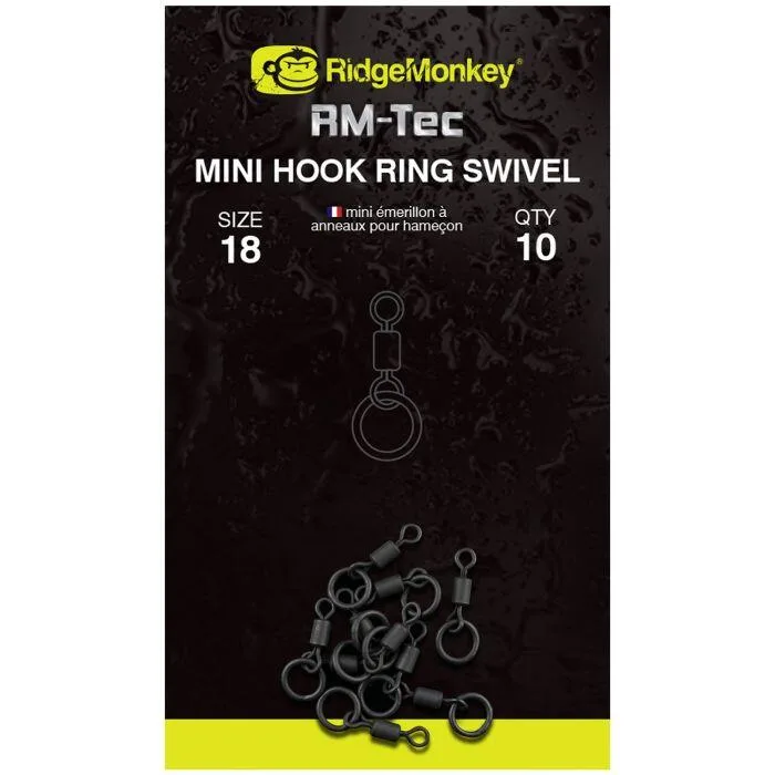 Ridgemonkey Mini Hook Ring Swivel