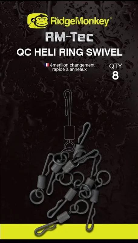 Ridgemonkey QC Heli Ring Swivel