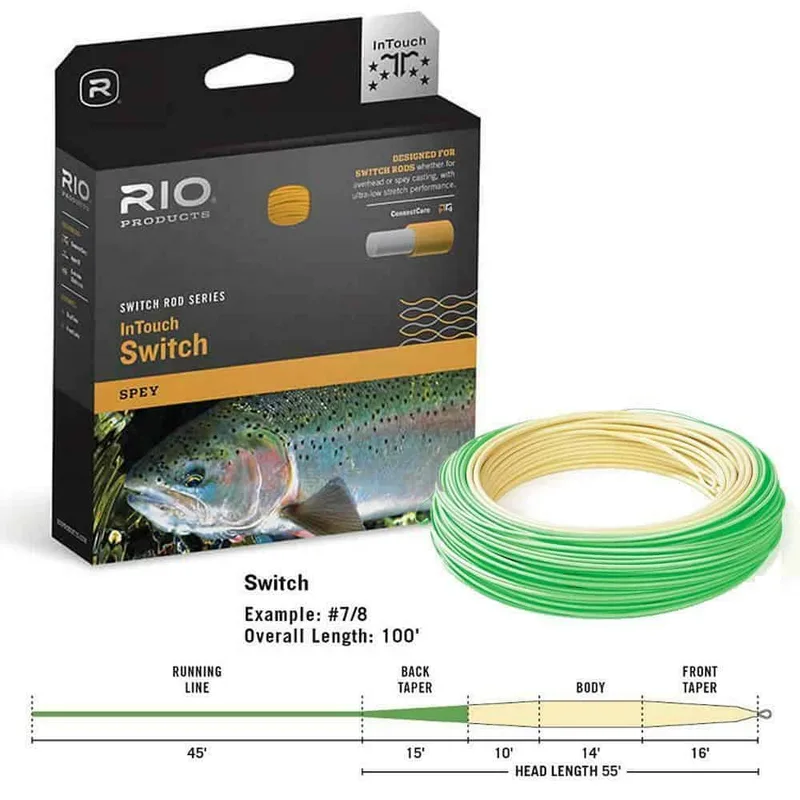 Rio In Touch Switch Spey Line - Rio In Touch Switch Spey Line Switch - #6/7