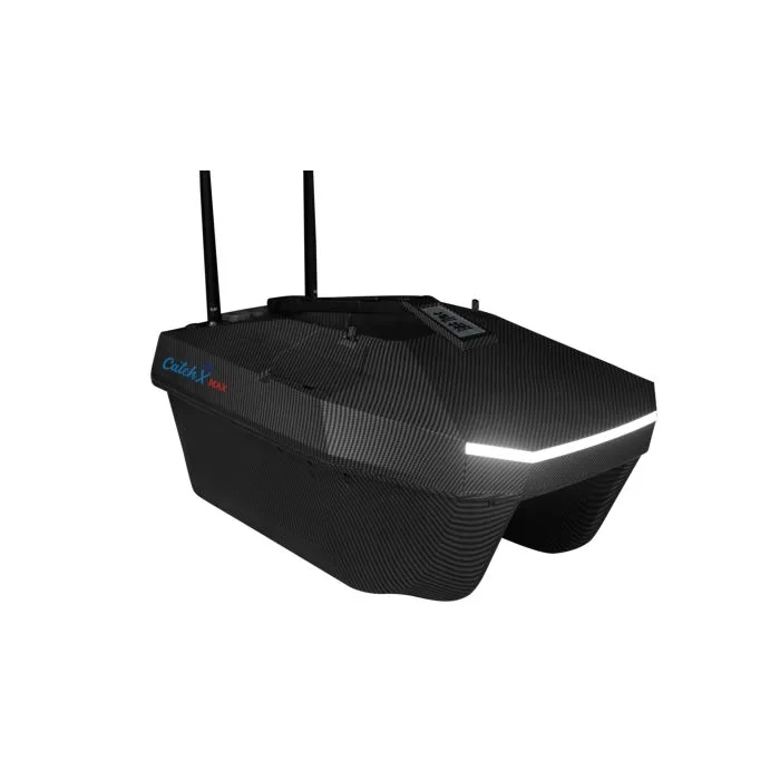 Rippton CatchX Max Carbon Black Bait Boat