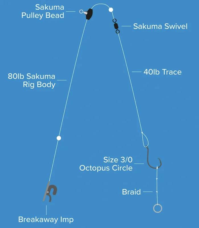Sakuma Pulley Dongle Rig