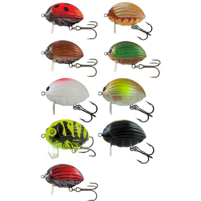 Salmo Lil’ Bug Floating Lure — 2cm, Bloody Bug