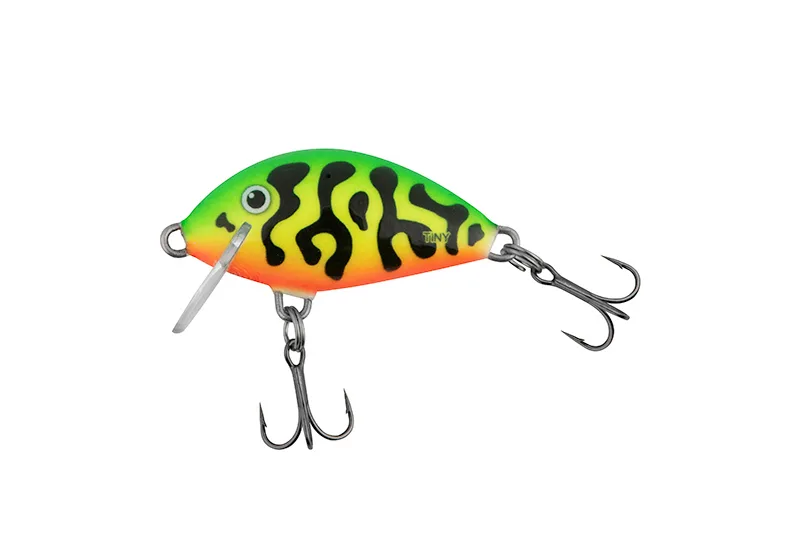 Salmo Tiny 3cm Hard Lure — Sinking, Holo Stickleback