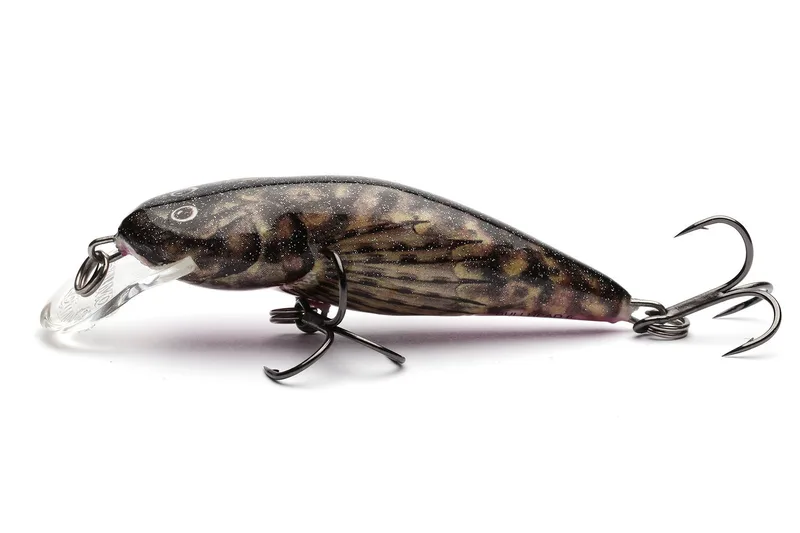 Salmo Bullhead Floating Lure — 6cm, 6g, Sparkling Bullhead