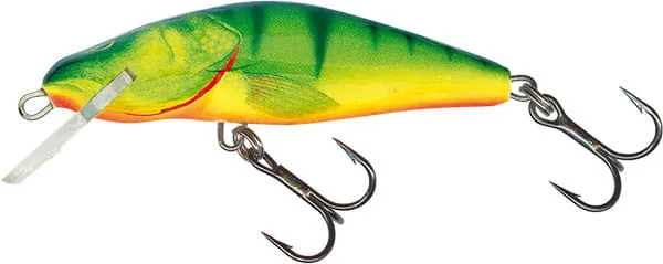 Salmo Bullhead Floating Lure — 6cm, 6g, Hot Perch