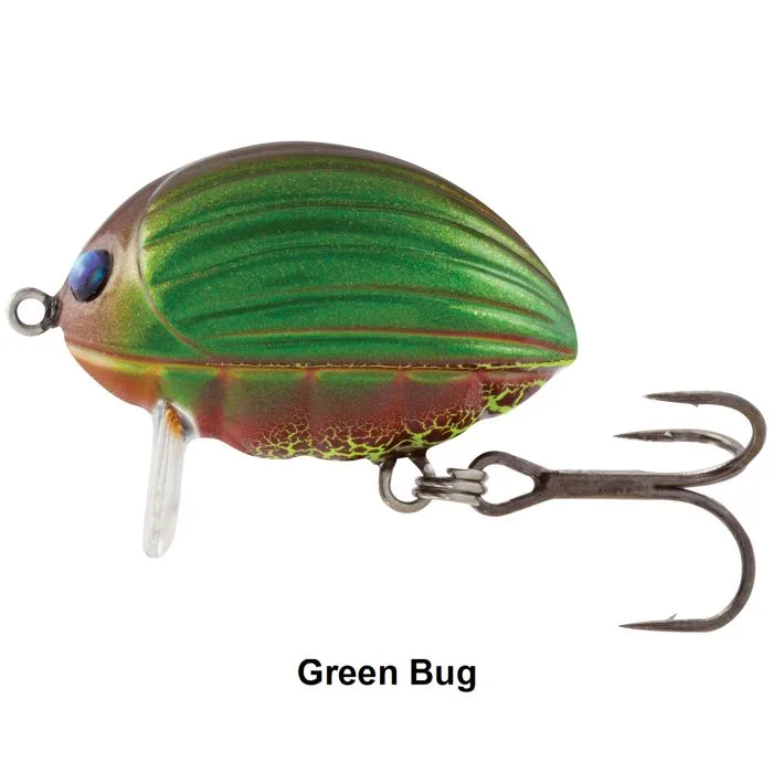 Salmo Lil’ Bug Floating Lure — 2cm, Green Bug