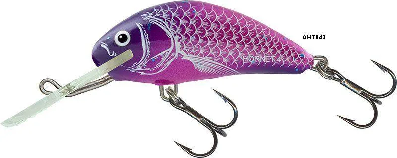 Salmo Hornet Sinking Lure — 5cm, UV Purple