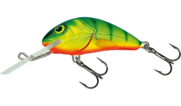 Salmo Hornet Sinking Lure — 5cm, Hot Perch