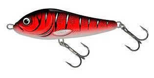 Salmo Ratlin Slider Lure 8cm 20g — Red Wake