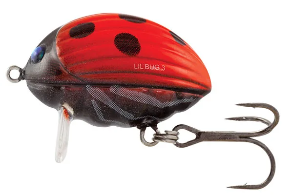 Salmo Lil’ Bug Floating Lure — 3cm, Ladybird