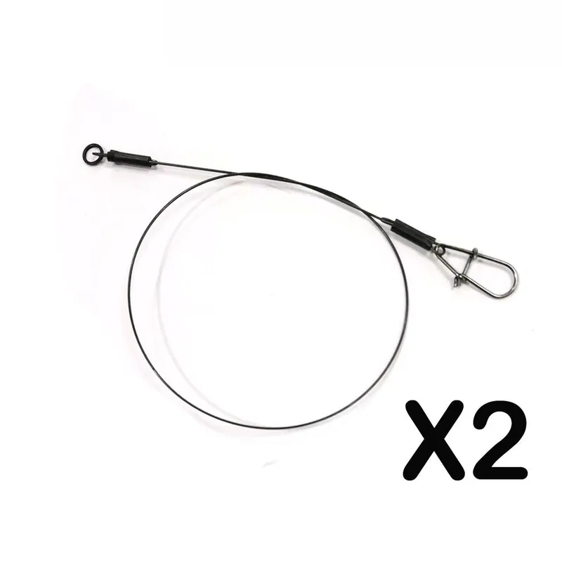 Savage Gear Single Strand Titanium Jerkbait Trace - 22cm, 44lb