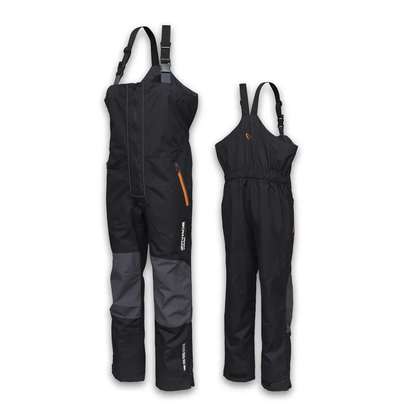 Savage Gear WP Performance Bib and Brace Black Grey
