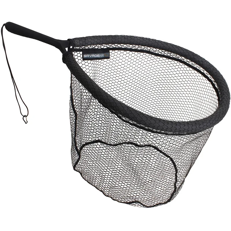 Savage Gear Pro Finezze Floating Rubber Landing Net