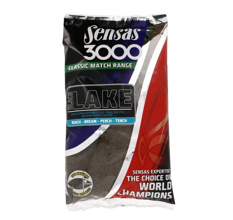 Sensas 3000 Black Lake Groundbait 1kg