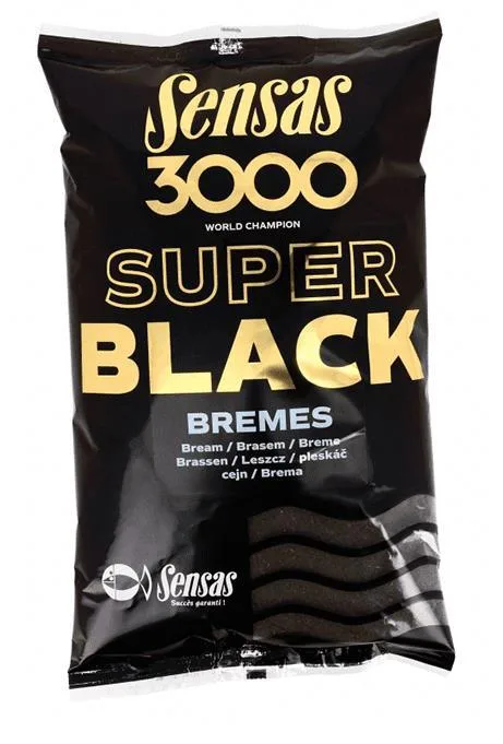 Sensas 3000 Super Black Bream Groundbait 1kg