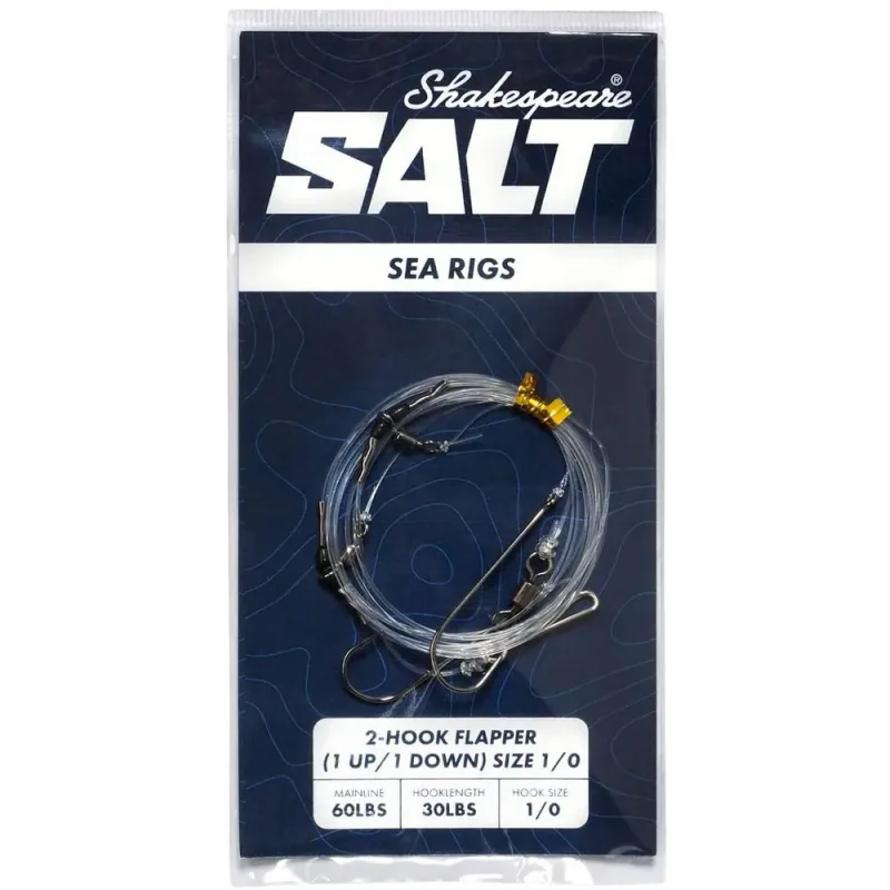 Shakespeare Salt 2 Hook Flapper Rig 1 Up 1 Down
