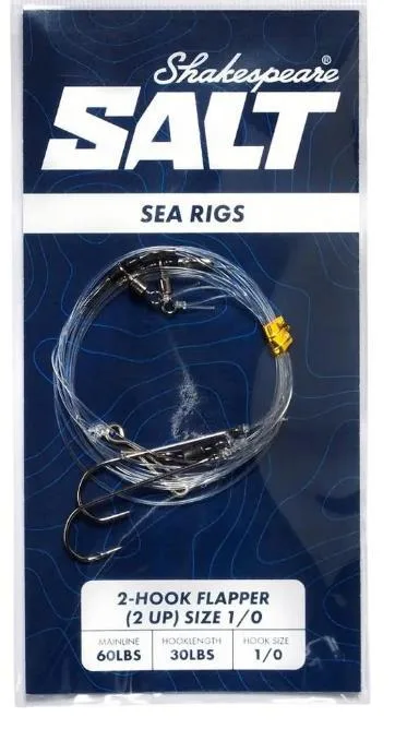 Shakespeare Salt 2 Hook Flapper Rig 2 Up