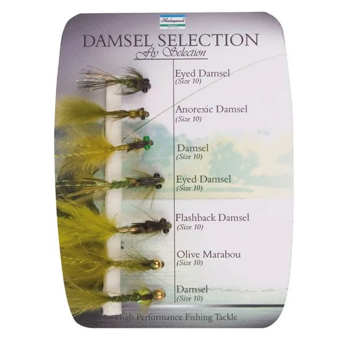 Shakespeare Sigma Fly Selection — 4 DAMSEL NYMPHS