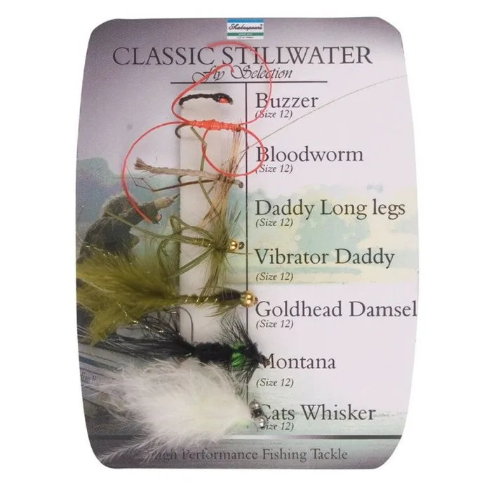 Shakespeare Sigma Fly Selection — 3 ALL ROUND STILLWAT