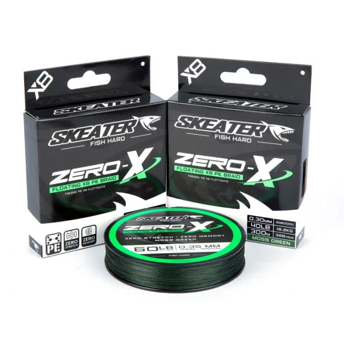 Skeater Zero-X Floating X8 PE Braid 300m - 40lb