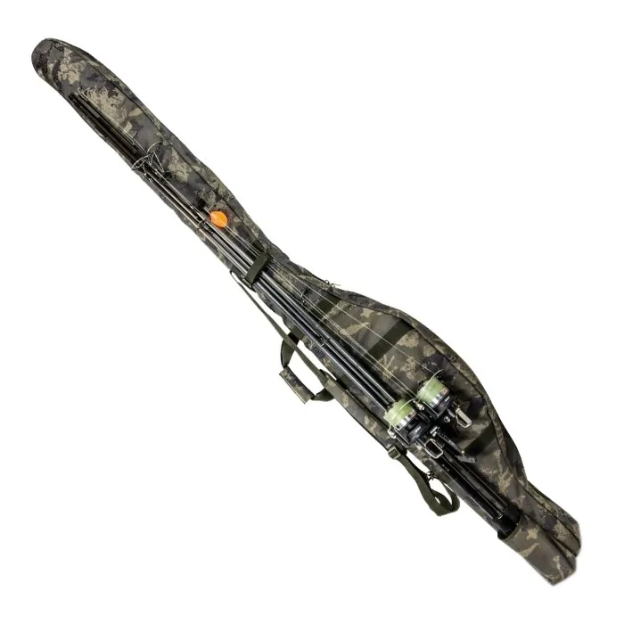 Solar Undercover Camo 3+2 Rod Holdall — 12ft