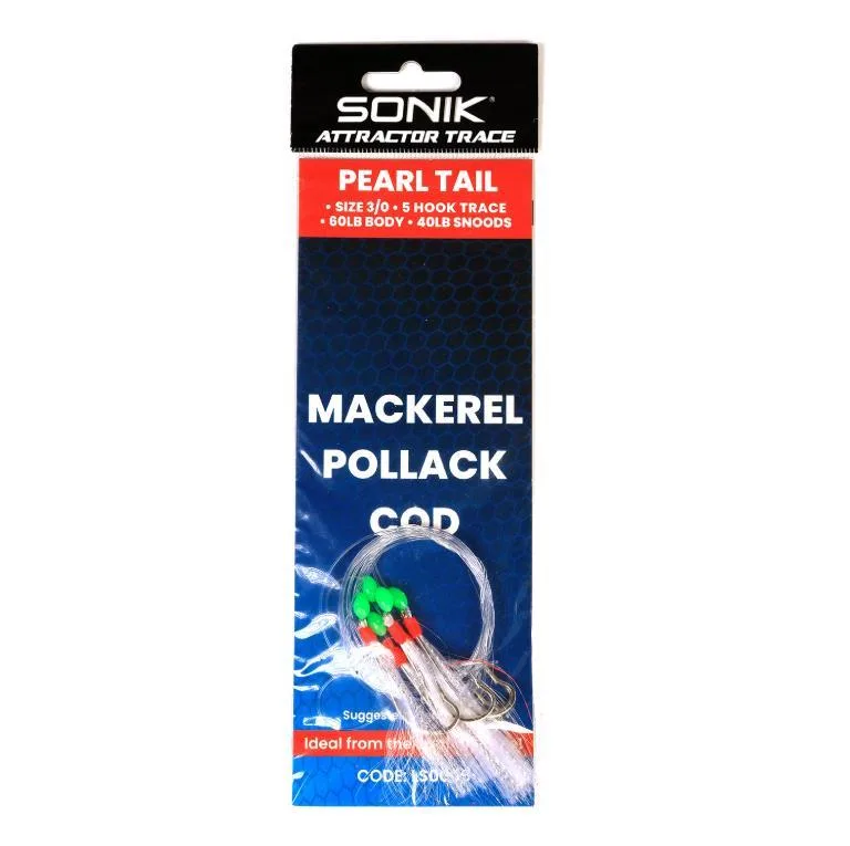 Sonik Attractor Sea Trace — Pearl Tail, 3/0