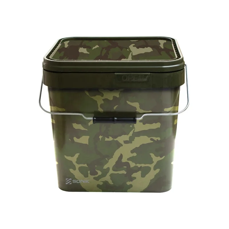 Sonik Camo Square Bucket - 17L
