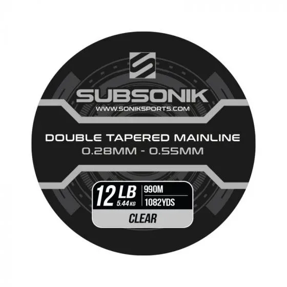 Sonik Subsonik Clear Double Tapered Mainline