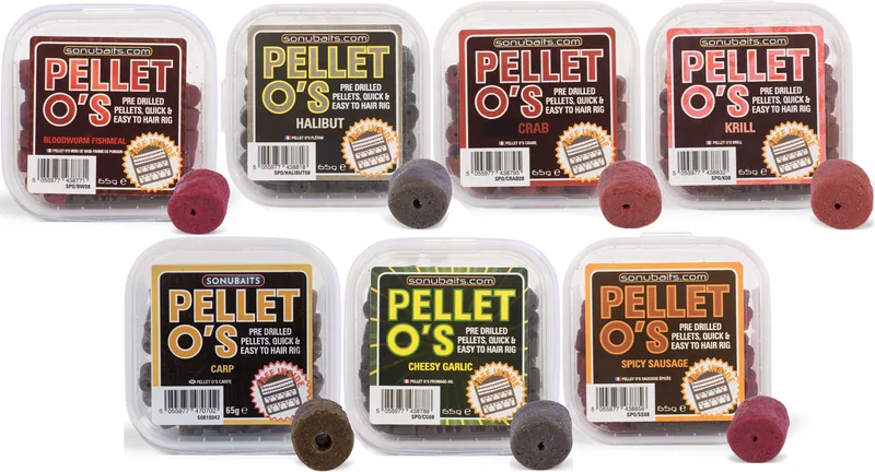 Sonubaits Pellet O's — 14mm, Cheesy Garlic