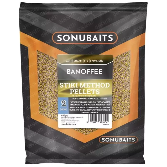 Sonubaits Stiki Method Pellets Banoffee