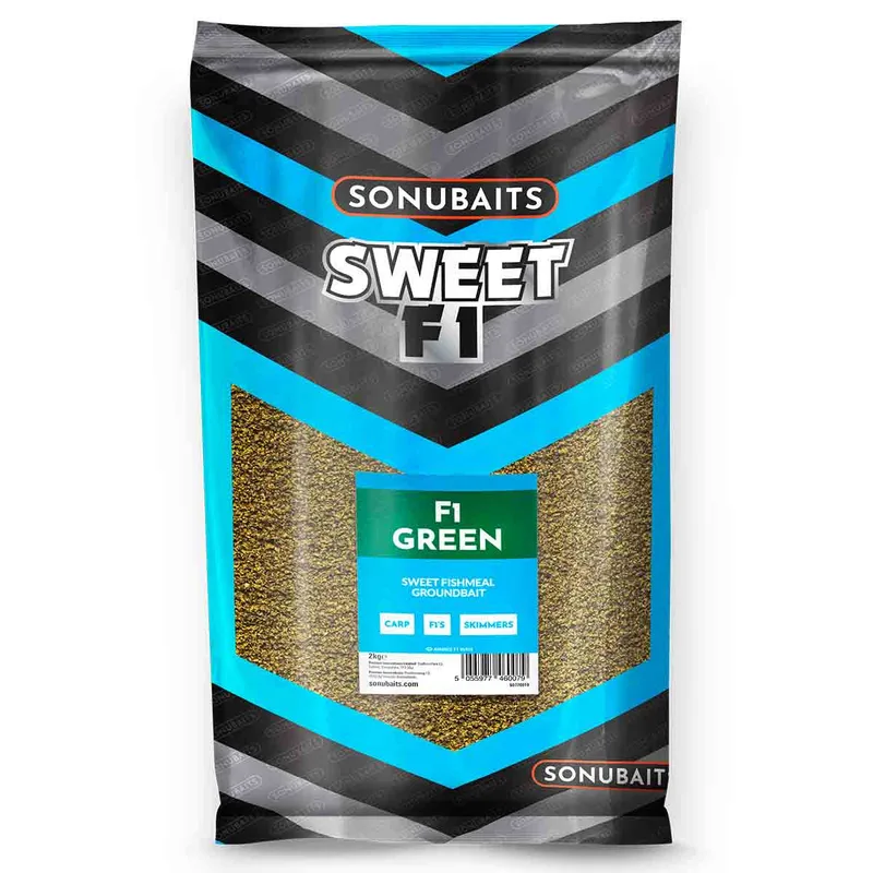Sonubaits F1 Groundbait 2kg — Green
