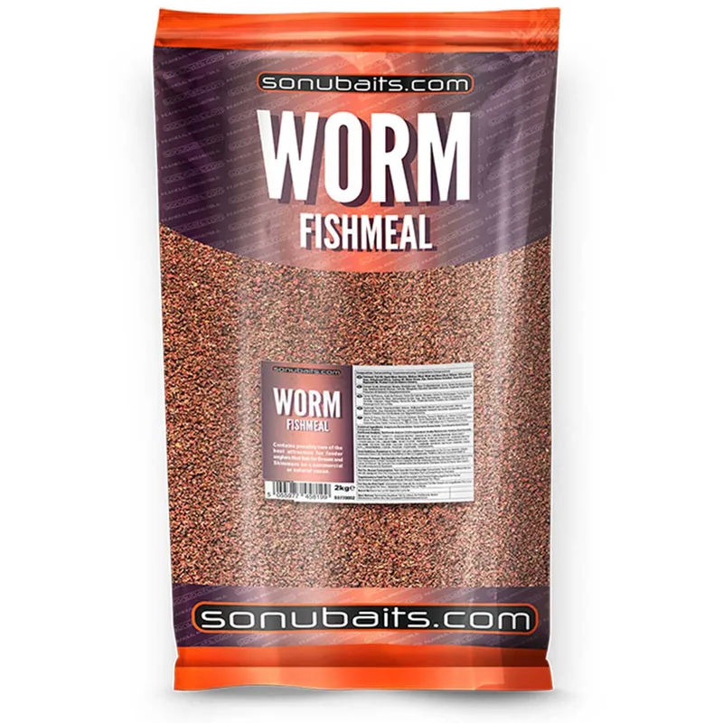 Sonubaits Supercrush Groundbait 2kg — Worm Fishmeal