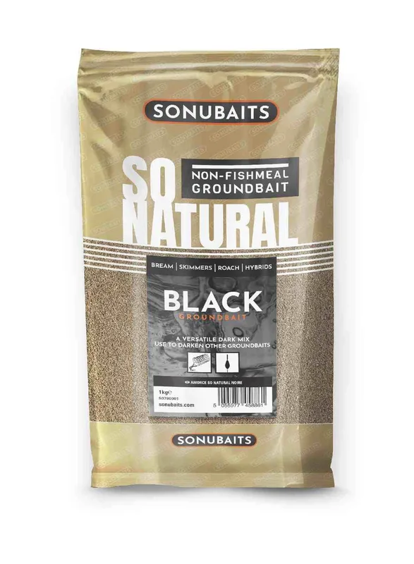 Sonubaits So Natural Groundbait — Black