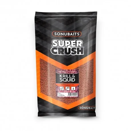 Sonubaits Supercrush Groundbait 2kg — Krill & Squid