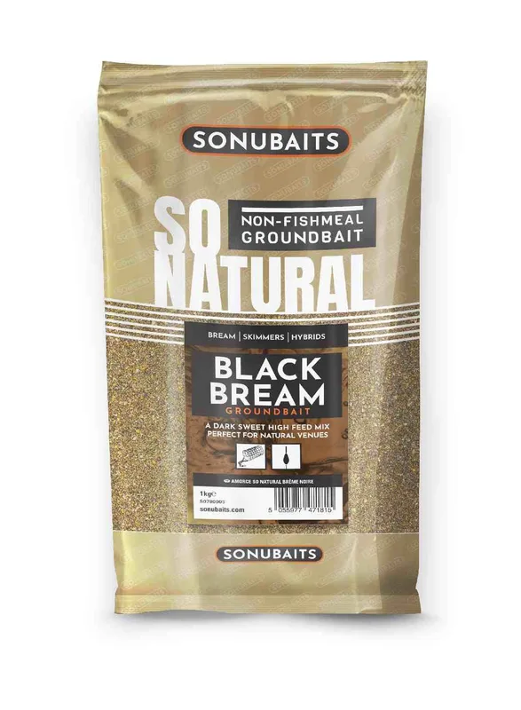 Sonubaits So Natural Groundbait — Black Bream