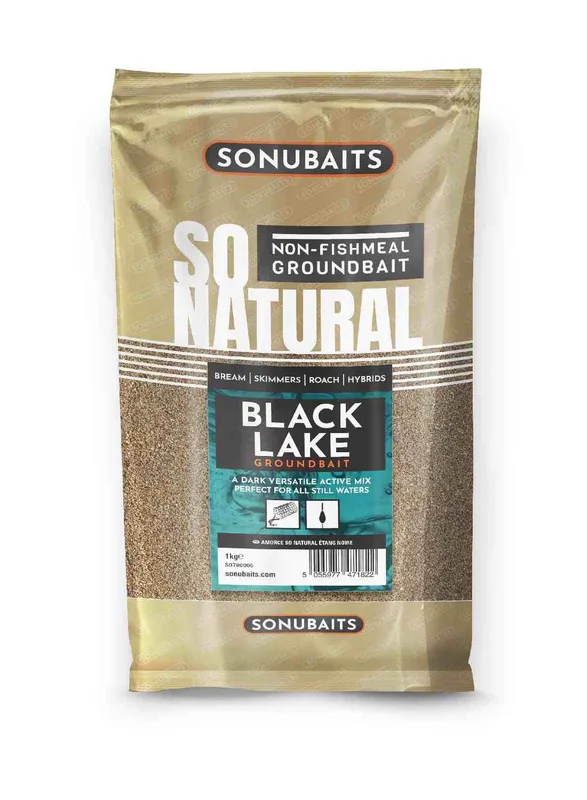 Sonubaits So Natural Groundbait — Black Lake
