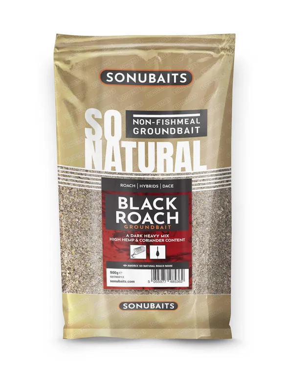 Sonubaits So Natural Groundbait — Black Roach