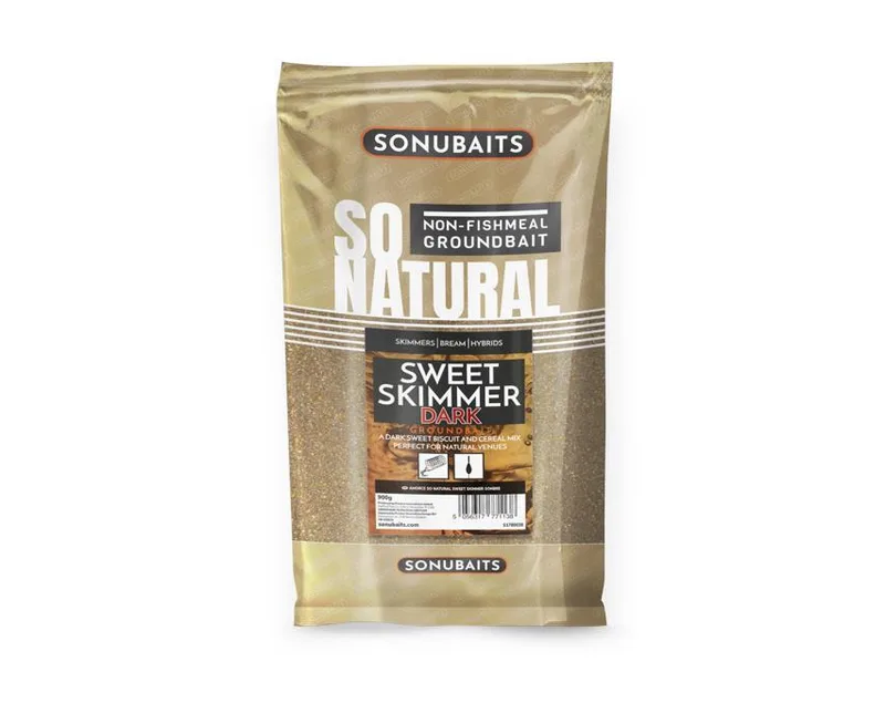 Sonubaits So Natural Groundbait — Sweet Skimmer Dark