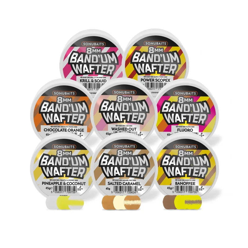 Sonubaits Band'um Wafters - 6mm, Salted Caramel