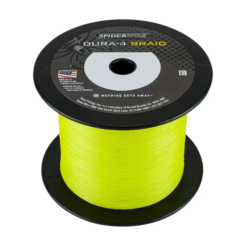 SpiderWire Dura 4 Braid Yellow - 20lb, 1800m