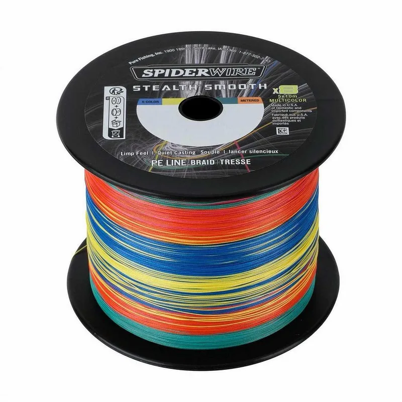 SpiderWire Stealth Smooth Braid Multi Colour