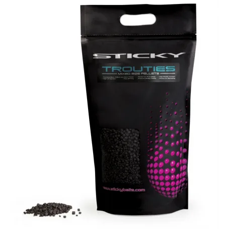 Sticky Trouties Mixed Size Pellet 2.5kg
